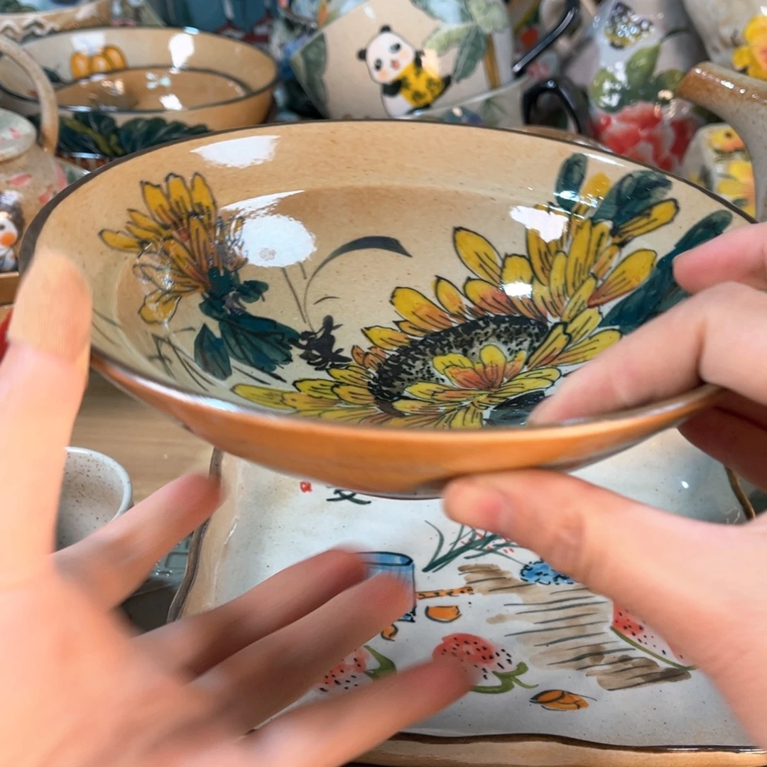 景德镇手工手绘杯