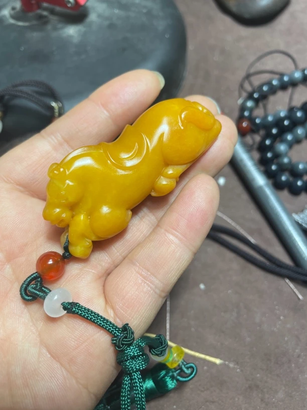 和田玉 马到成功