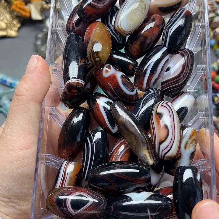 琉璃颈饰琉璃琉璃马脑