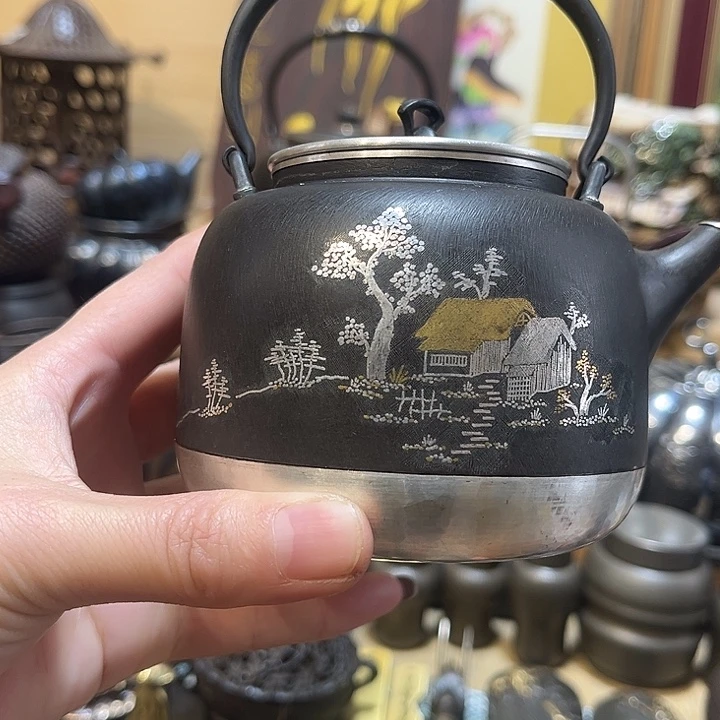 铁中古工艺品摆件