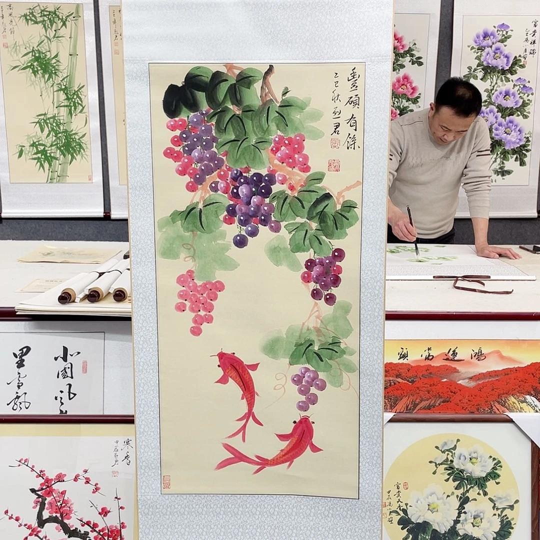 国画手绘作品 手绘作品