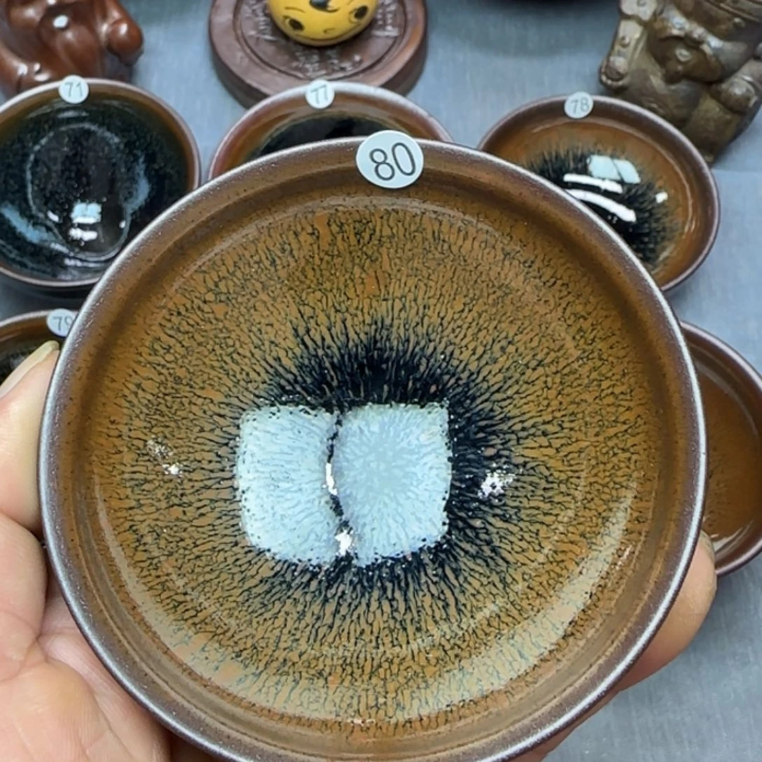 茶盏印春堂柴烧建盏