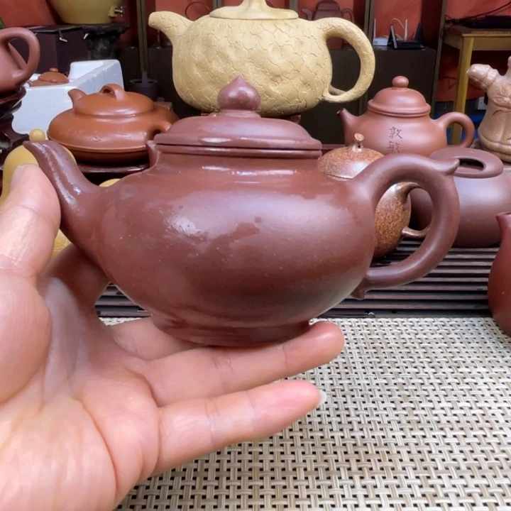 紫砂茶壶笑樱手工壶