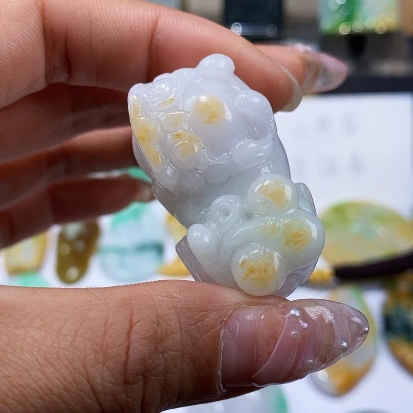 【闪购商品】翡翠颈饰未镶嵌翡翠一物一证