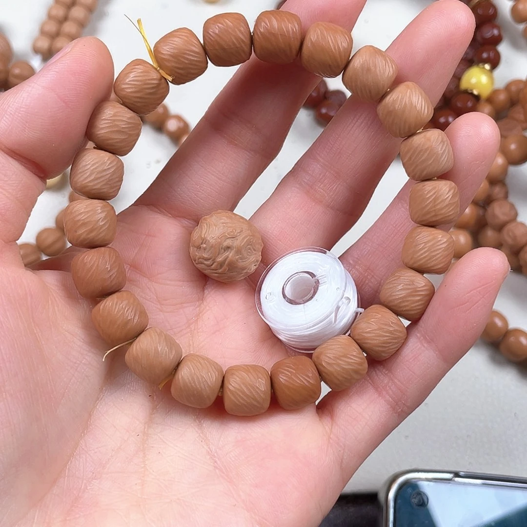 吊坠猴头核桃云锦微冒油