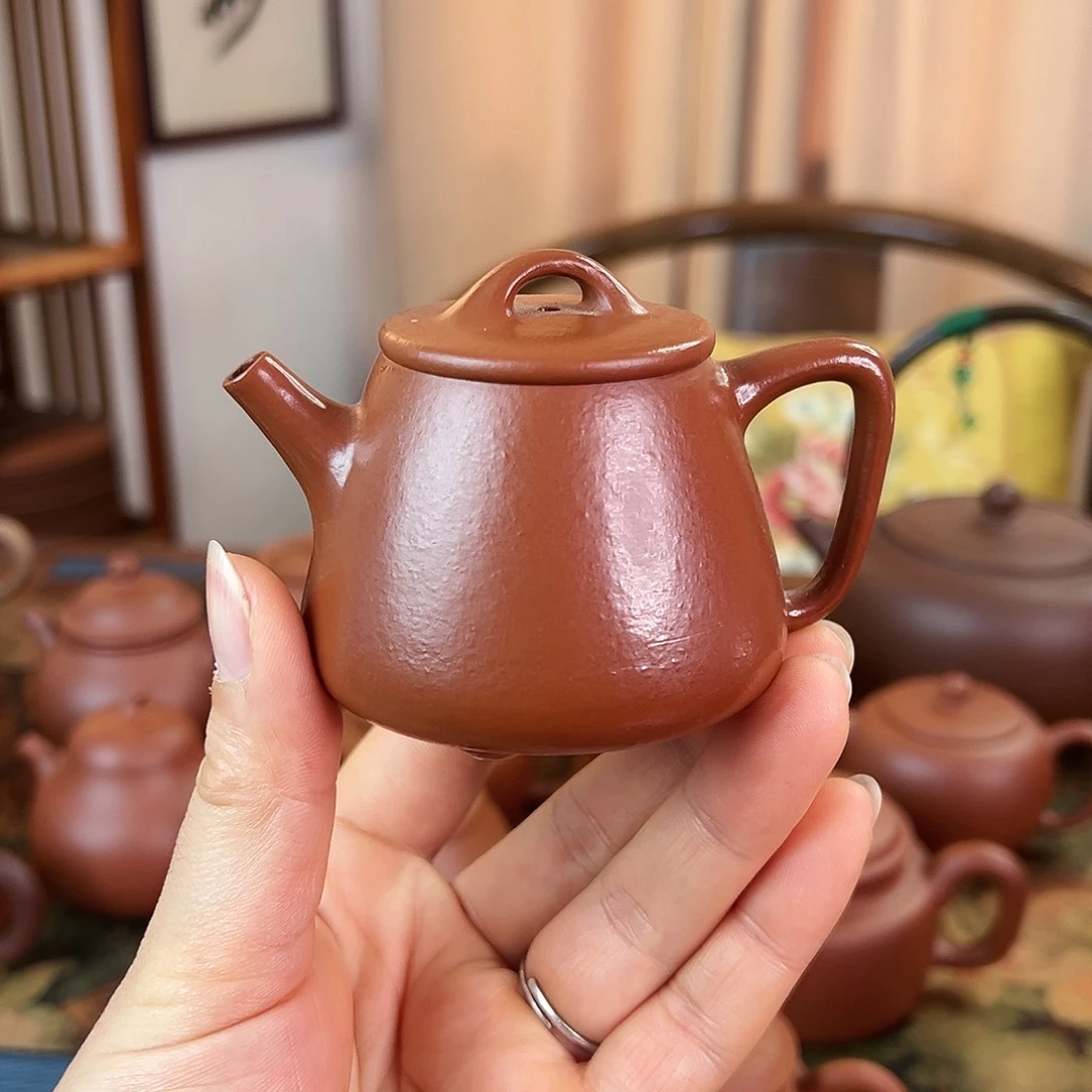 茶壶紫砂精品 高石瓢 朱泥 110cc