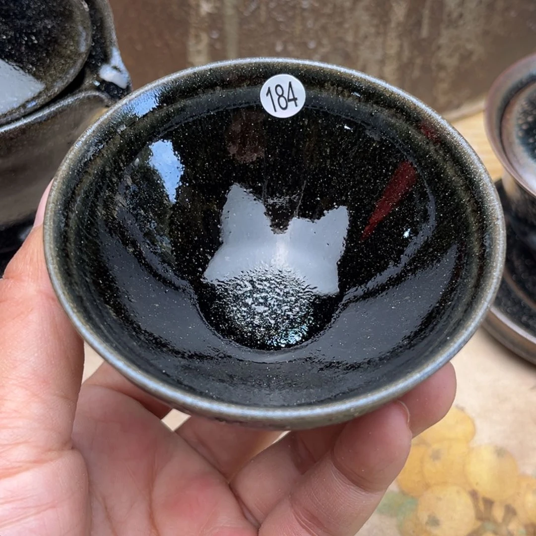 茶盏义兴龙窑坚持真柴烧微瑕