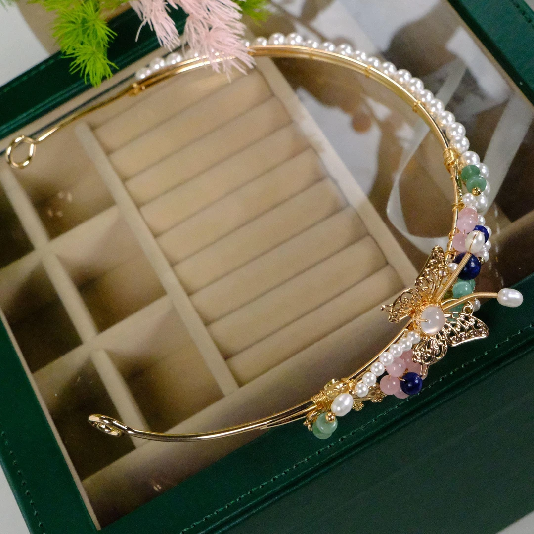 古悦倾城【若幽发箍】汉服头饰日常款民国风超仙新中式古装发饰礼品