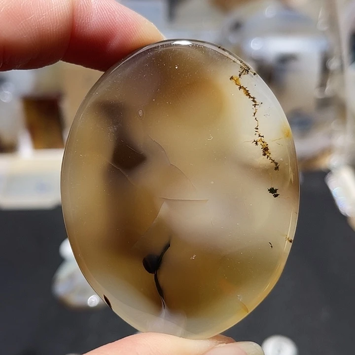 未镶嵌车挂玛瑙/玉髓