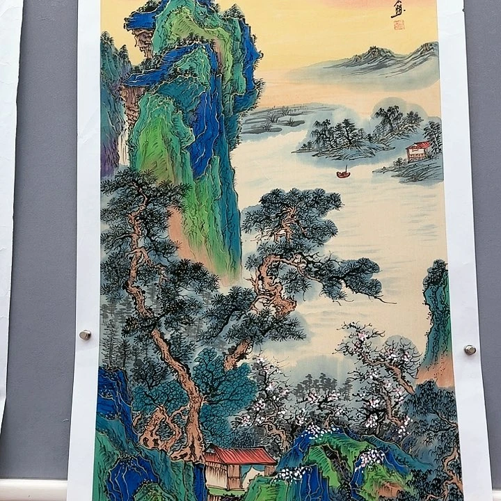 国画书法作品多次参加