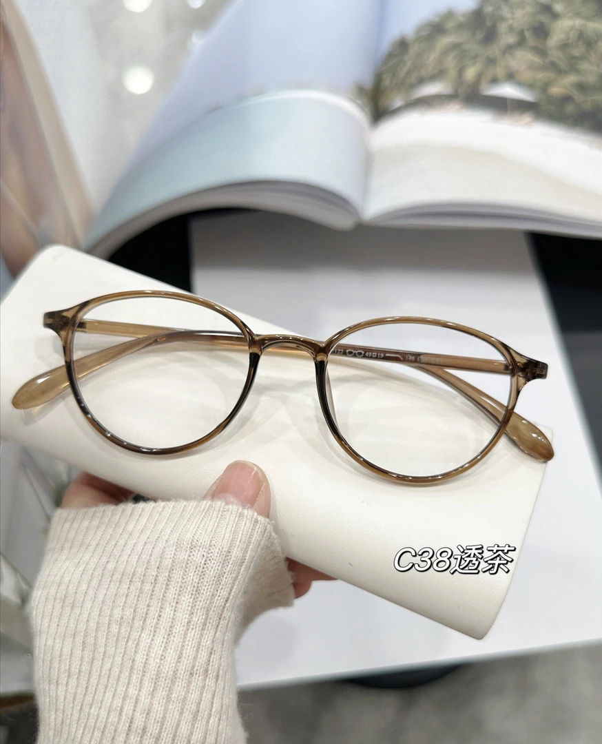 27号——7122欧阳娜娜同款瑜伽眼镜框小框超轻超软不压鼻梁专做高度