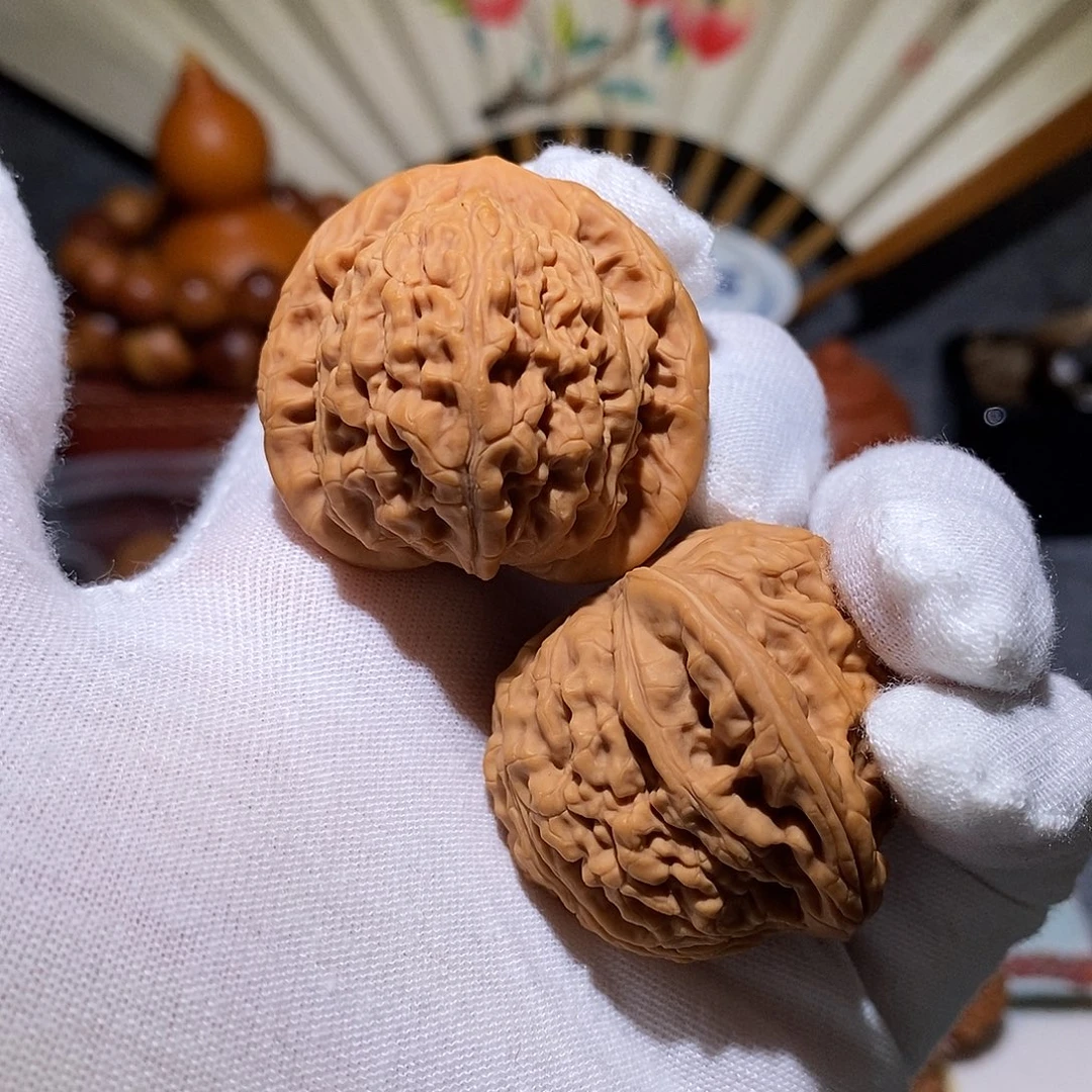 吊坠文玩核桃37全品九山顶望月