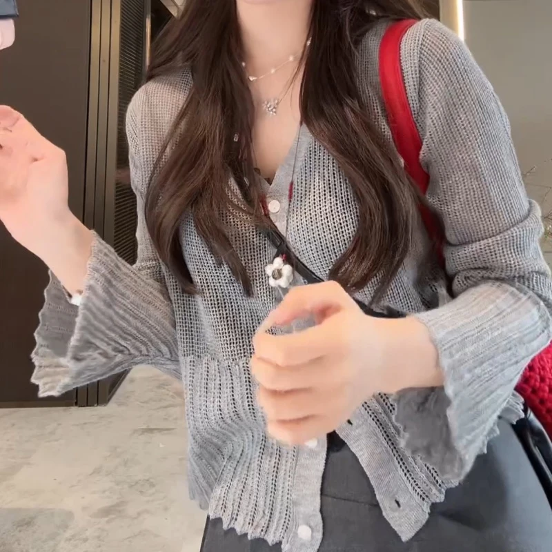 2025新款春季高级感针织轻奢百搭显瘦针织衫LK2502839