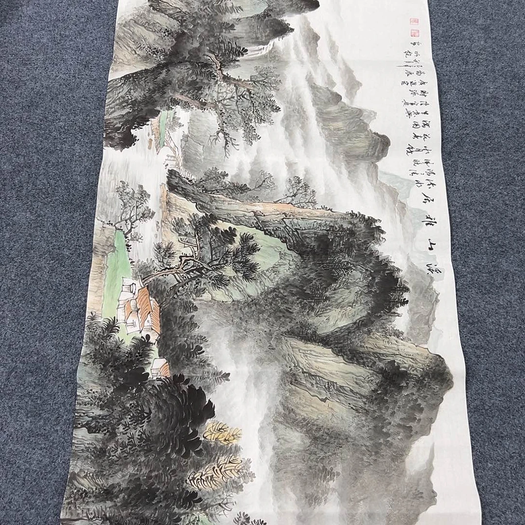 国画国画作品纯手绘作品