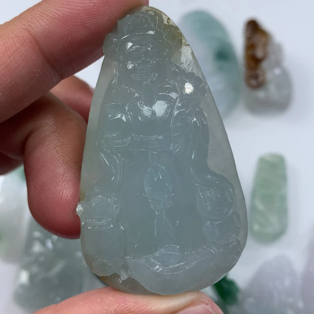 未镶嵌定制翡翠吊坠