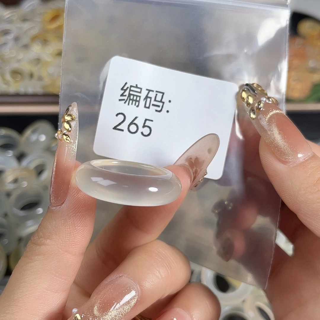玛瑙/玉髓未镶嵌戒指265港21