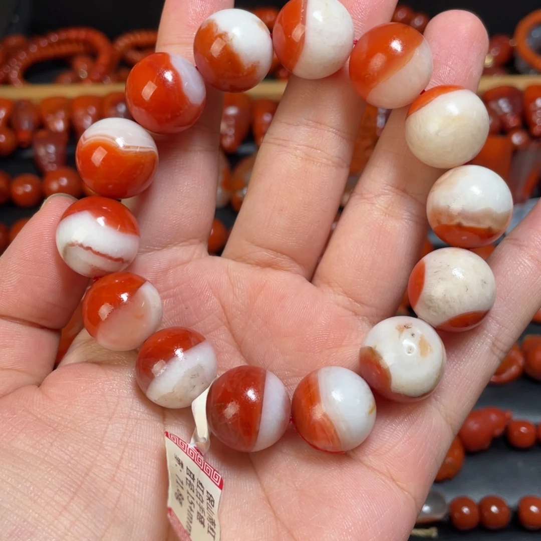 南红玛瑙未镶嵌颈饰14