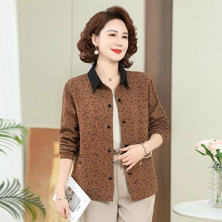 简约都市短外套春装日常妈妈装通勤款，女装时尚休闲彰显线条春秋