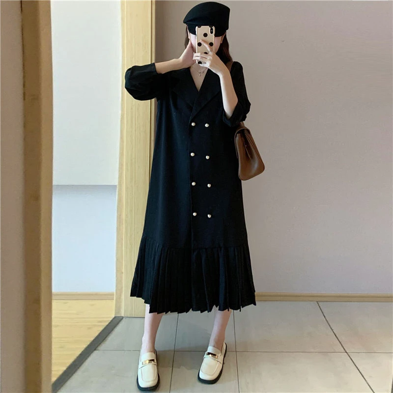 【按编码拍100-199】新款夏季大码显瘦宽松时尚百搭连衣裙