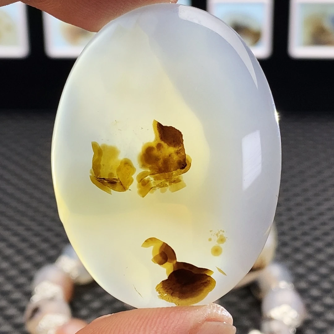 金***！玛瑙/玉髓未镶嵌吊坠(不含链)