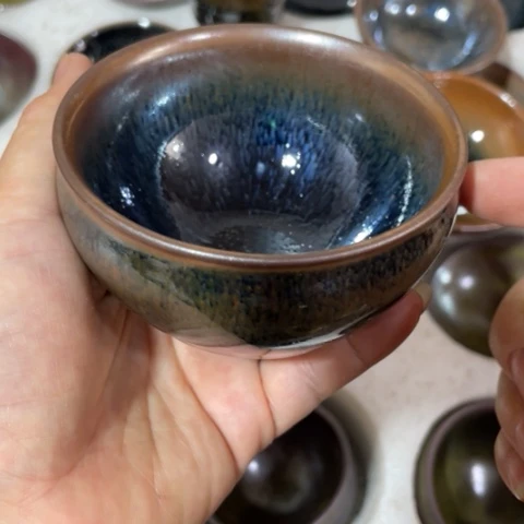 茶盏紫*建阳建盏微瑕将军