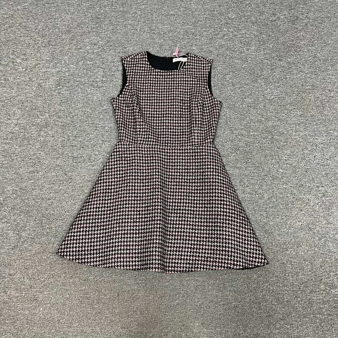 99新 DIOR/迪奥 Dior 千鸟格 连衣裙