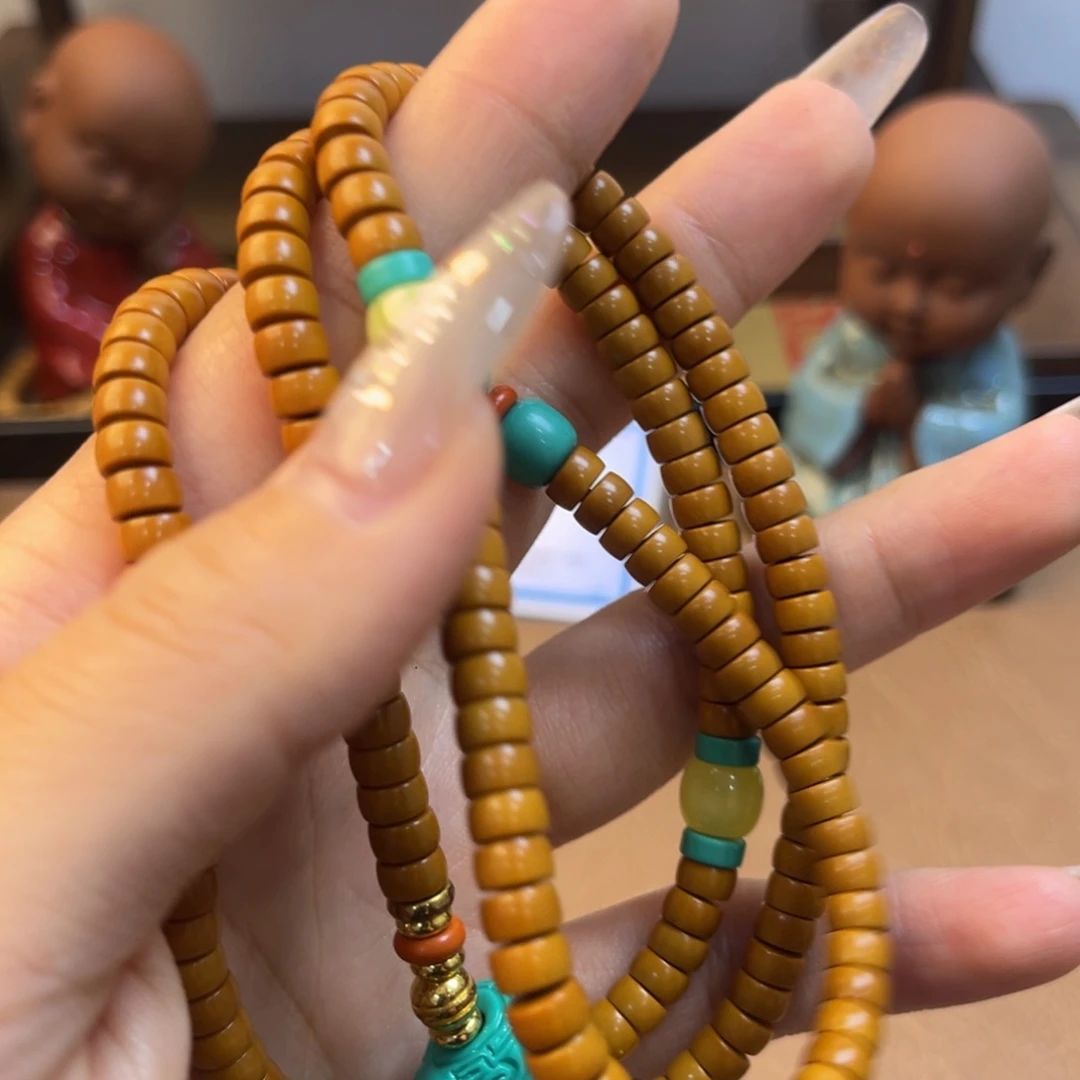 手串/手链橄榄核【手尖工艺】SSS级工艺精品橄榄核尖满配长串6.0