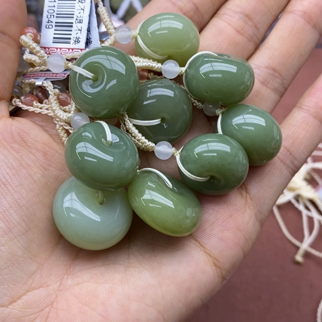 和田玉未镶嵌吊坠(不含链)