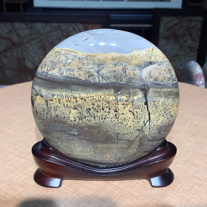 广西国画石摆件，收藏观赏