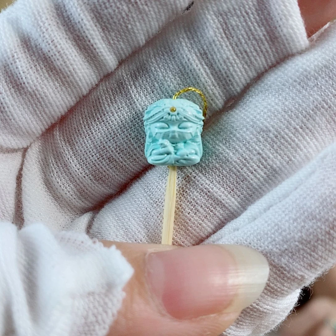 未镶嵌绿松石珠宝奇石