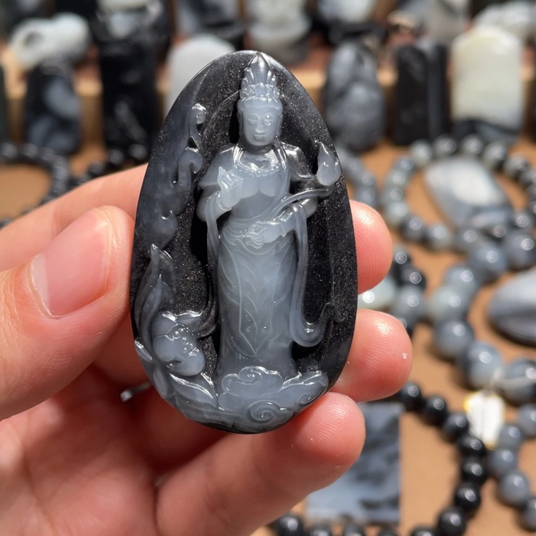 颈饰未镶嵌和田玉