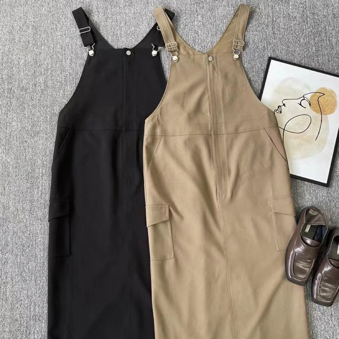 南油金H设计师款背带裙