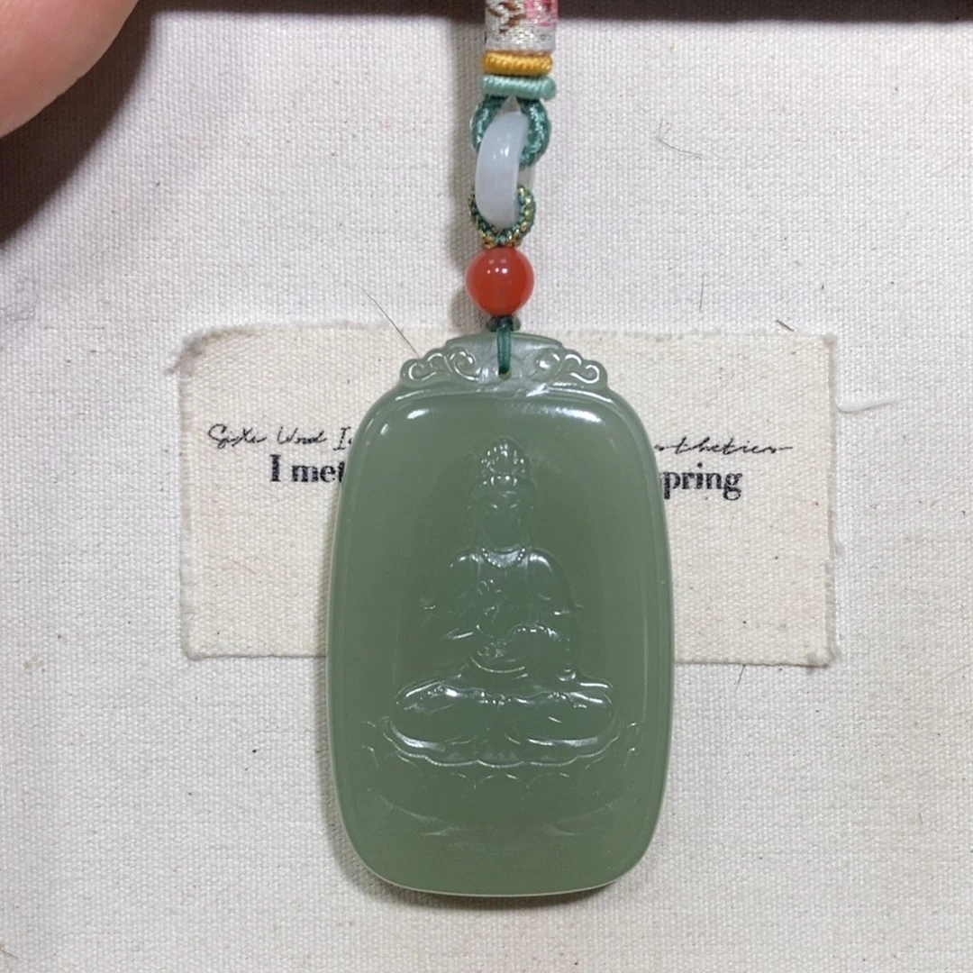 和田玉（糖玉）颈饰未镶嵌