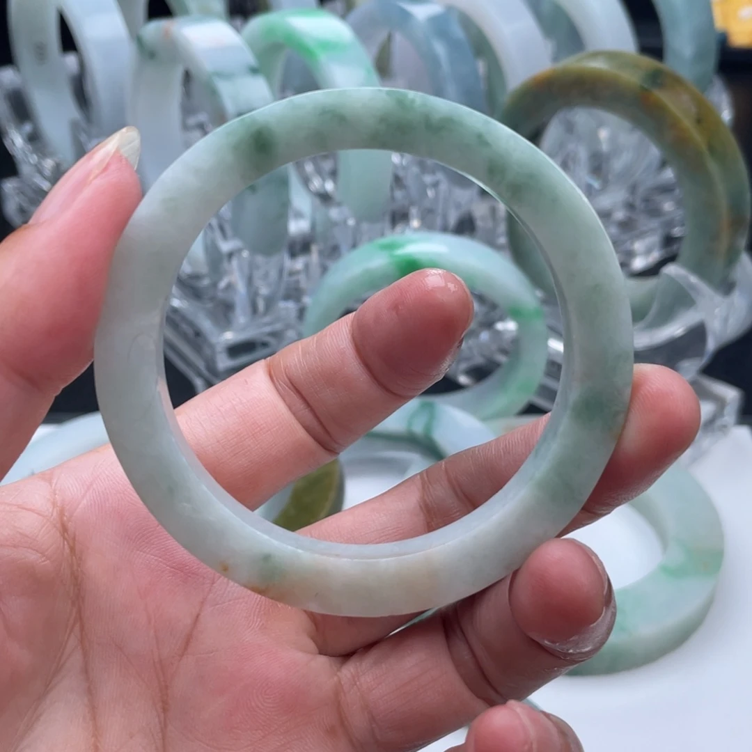 未镶嵌圆条定制翡翠