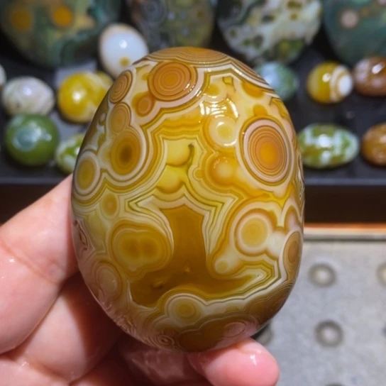 未镶嵌玛瑙/玉髓珠宝半成品4