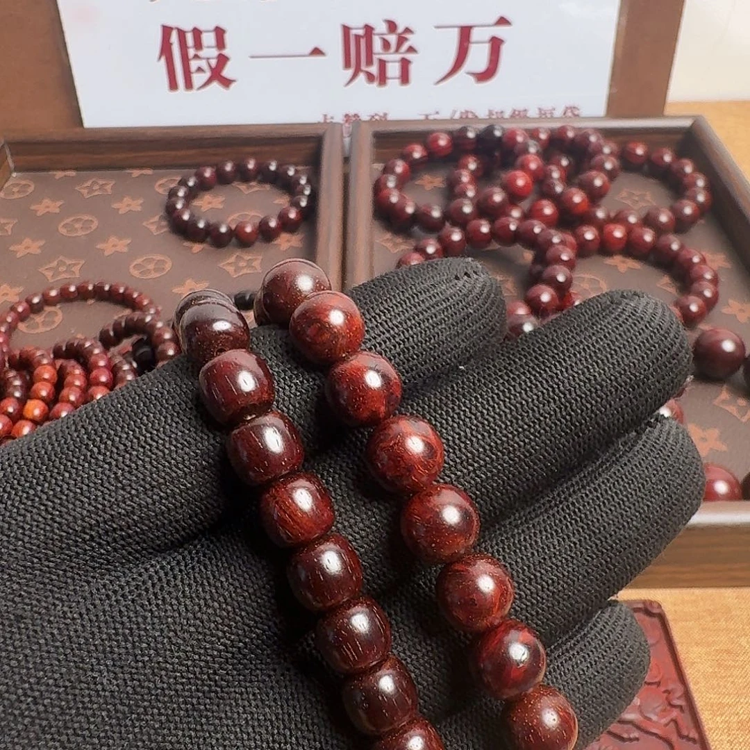 小叶紫檀手串/手链1.0cm/8.5/9cm