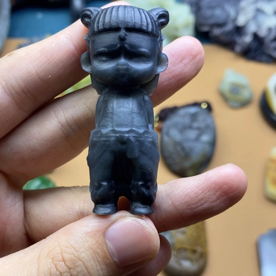 和田玉挂件定制未镶嵌