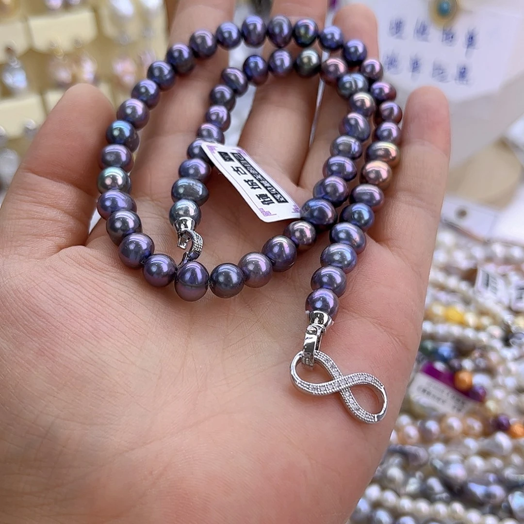 未镶嵌淡水珍珠项链定制226