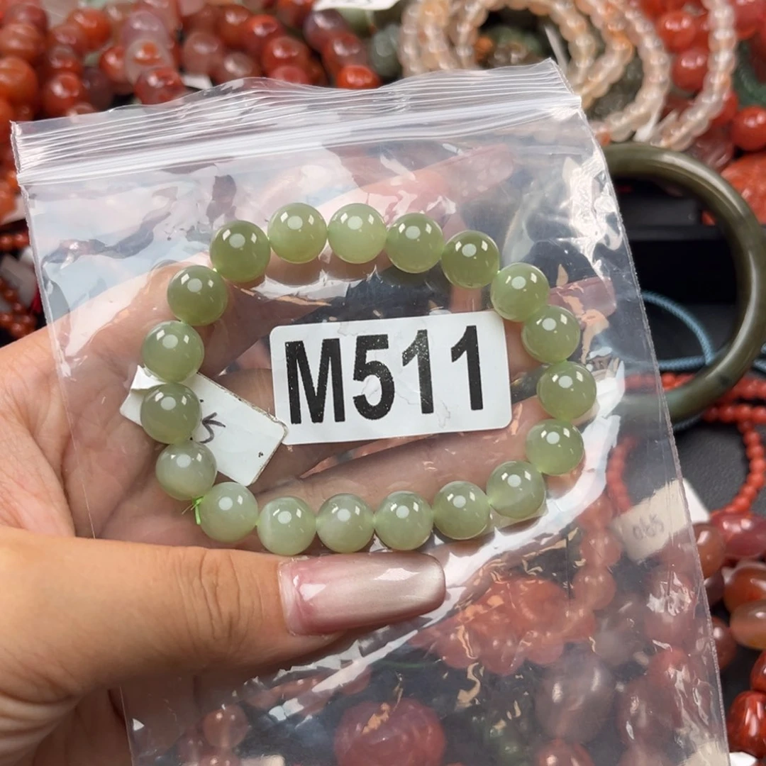 手链未镶嵌和田玉9*