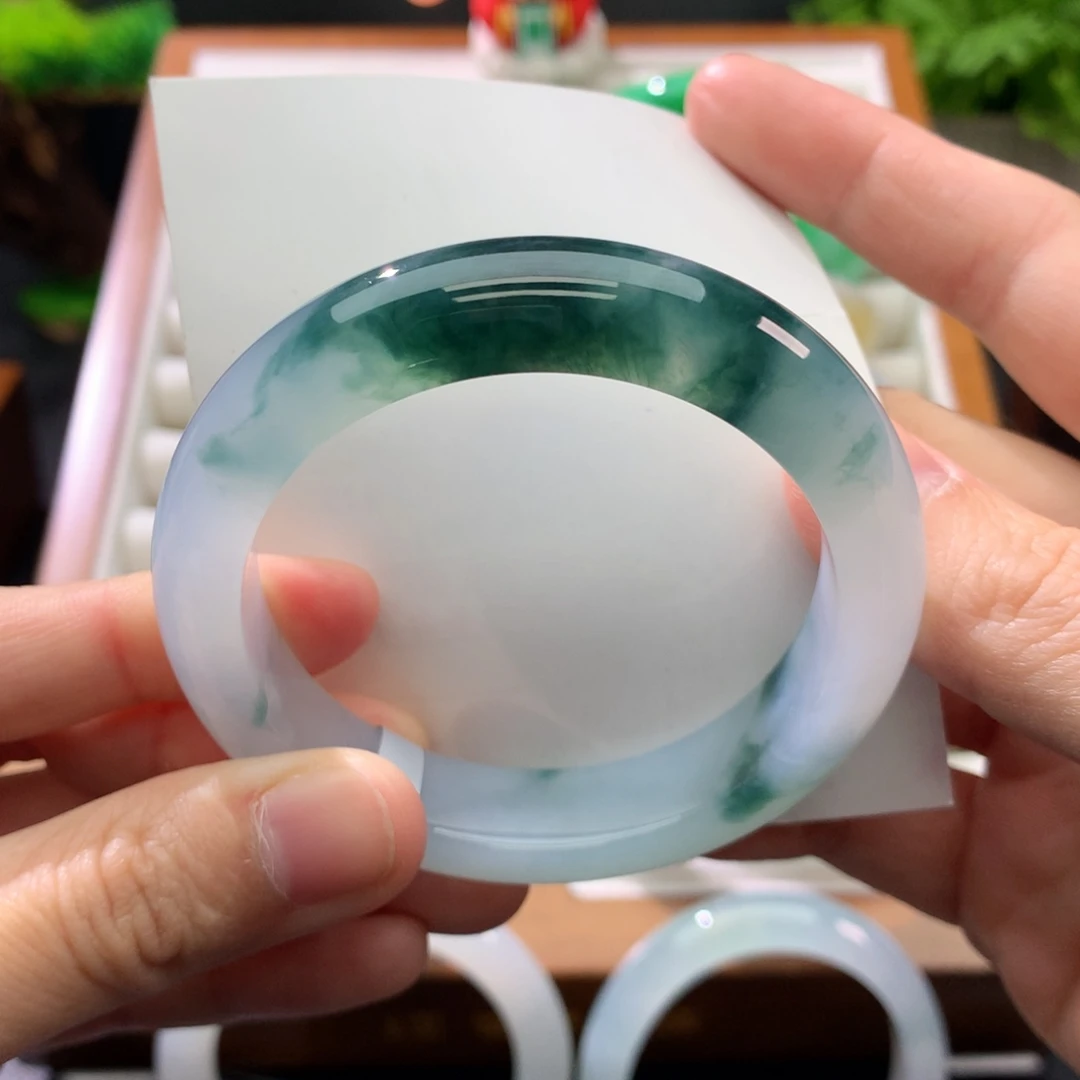 翡翠未镶嵌手镯闪购 11