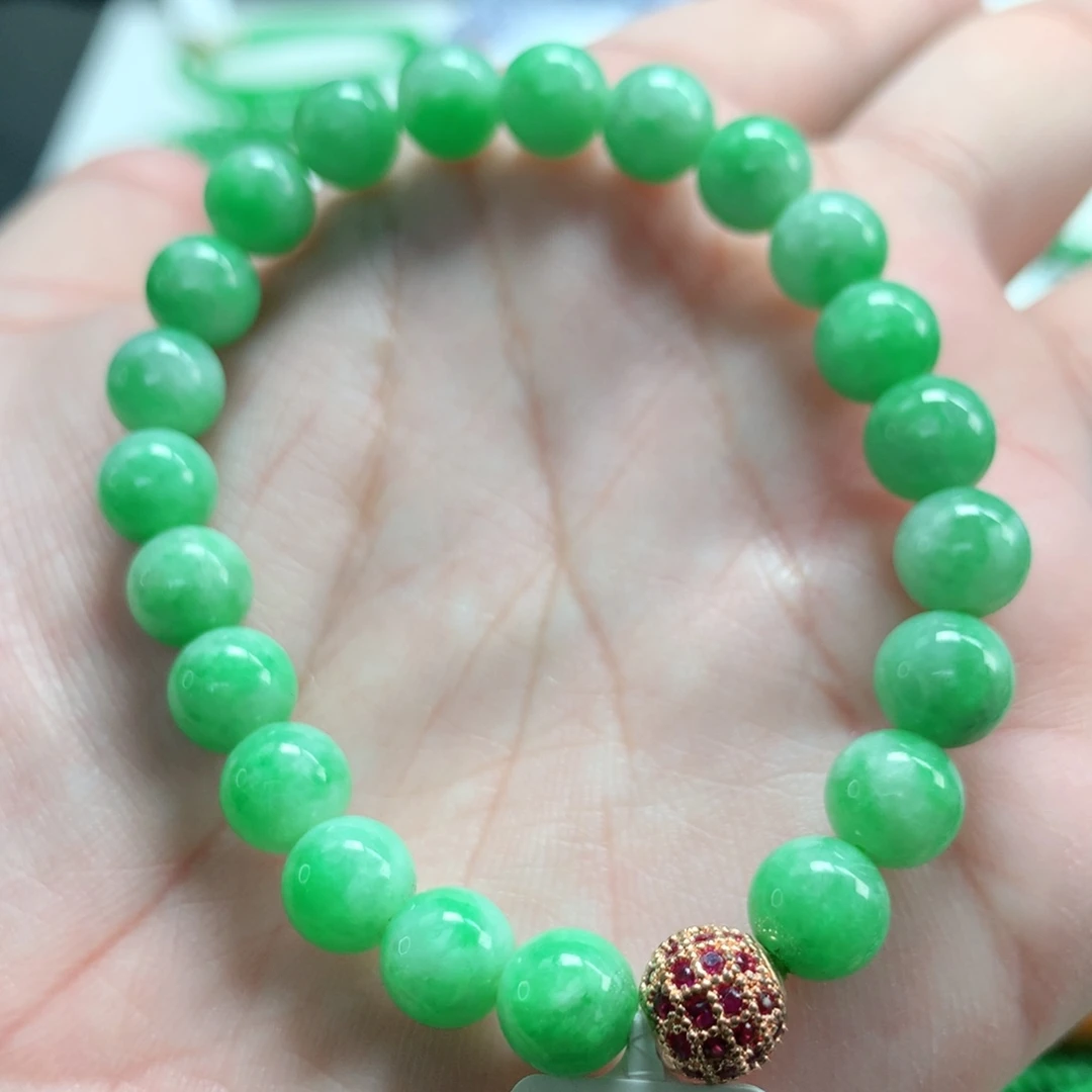 翡翠未镶嵌手链翡翠