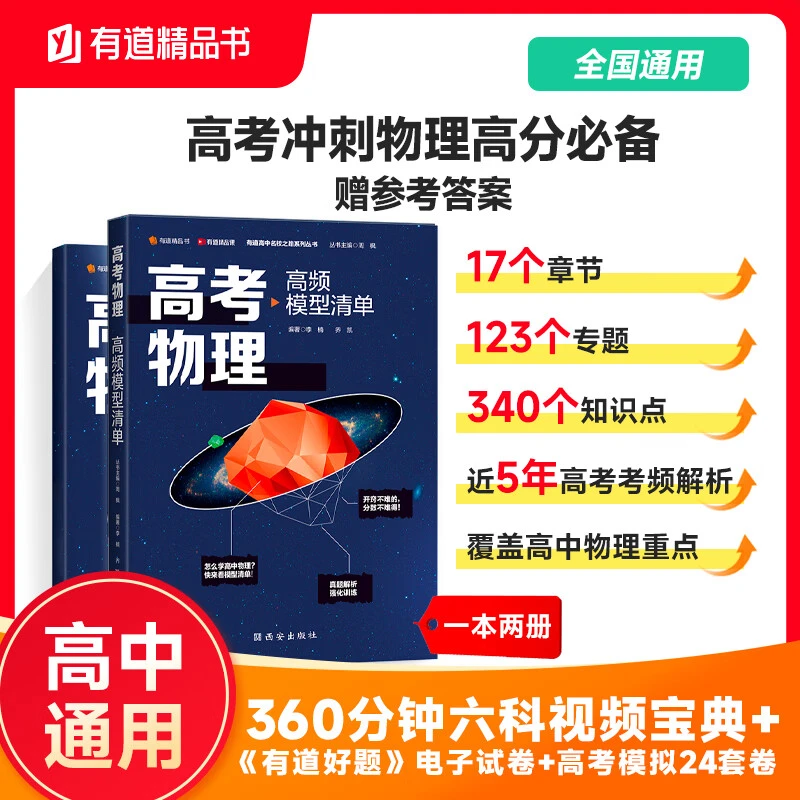 高考物理高频模型清单 【高中通用】清北老师编著历年高考真题精讲
