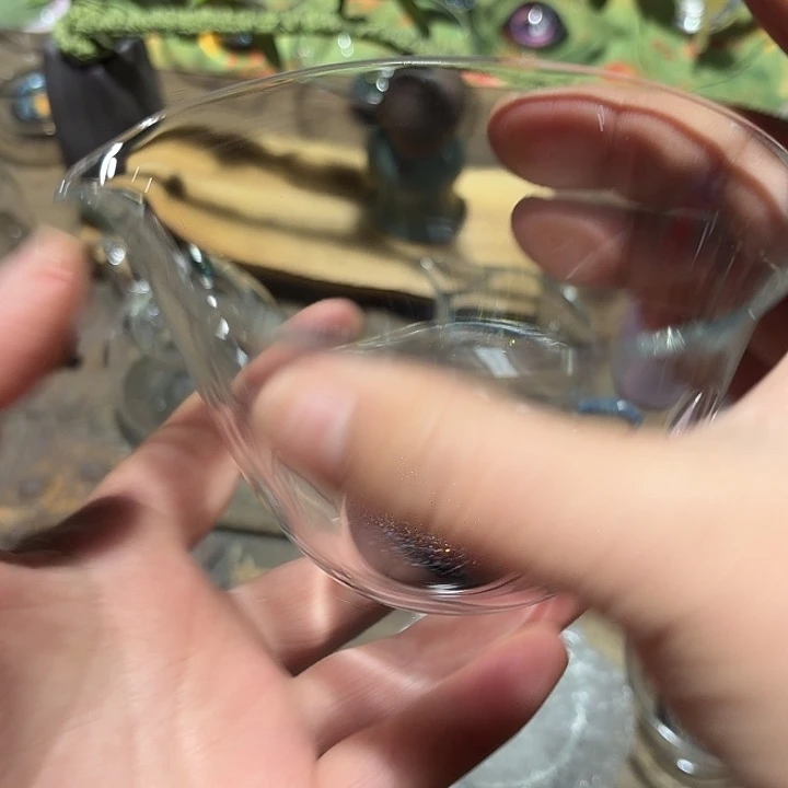 玻璃手工艺品玻璃茶器天剑黑星空