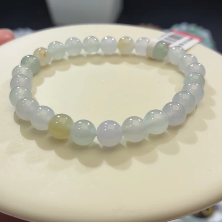 翡翠未镶嵌手链卡7
