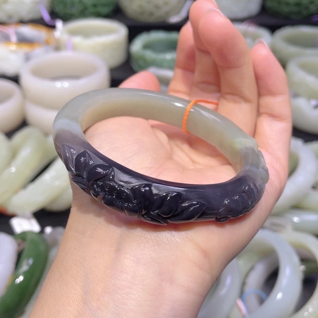 和田玉手镯未镶嵌103