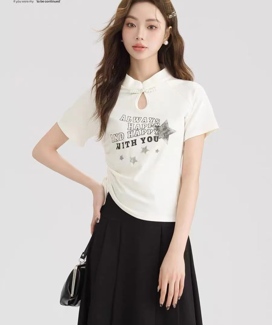 68037-抽绳款新中式T恤