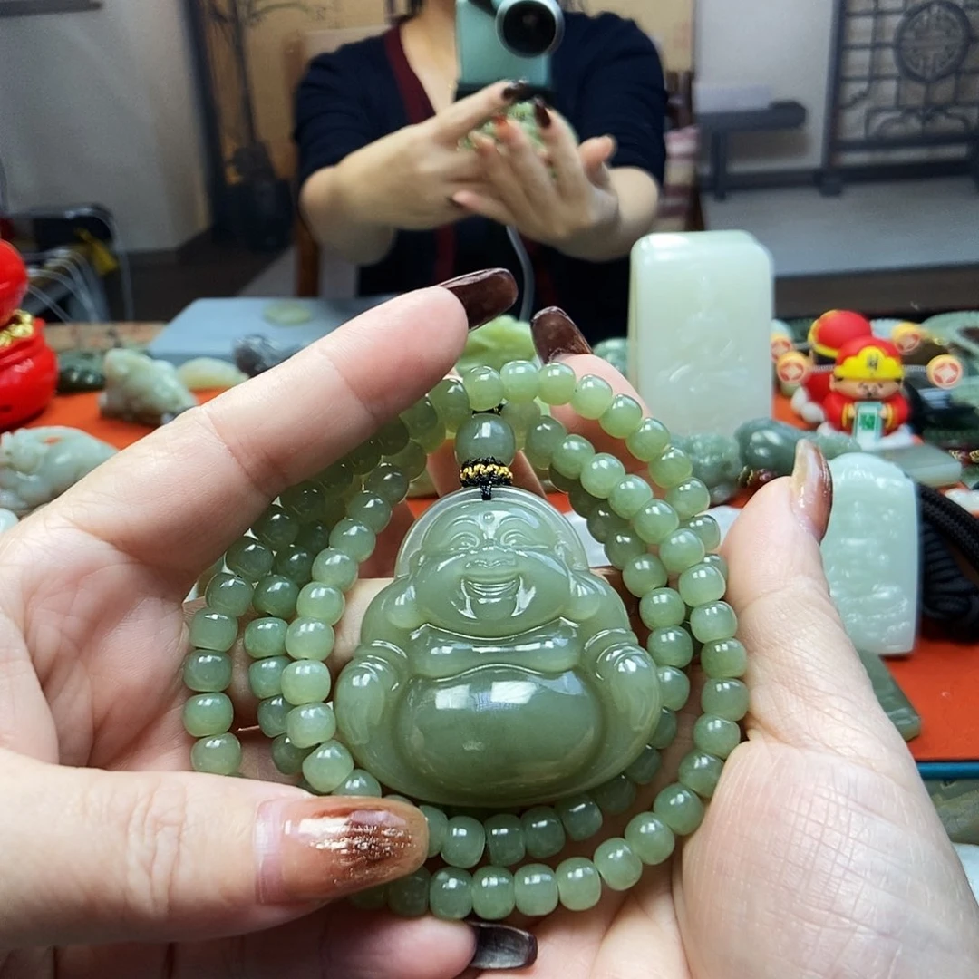 颈饰未镶嵌和田玉用****6