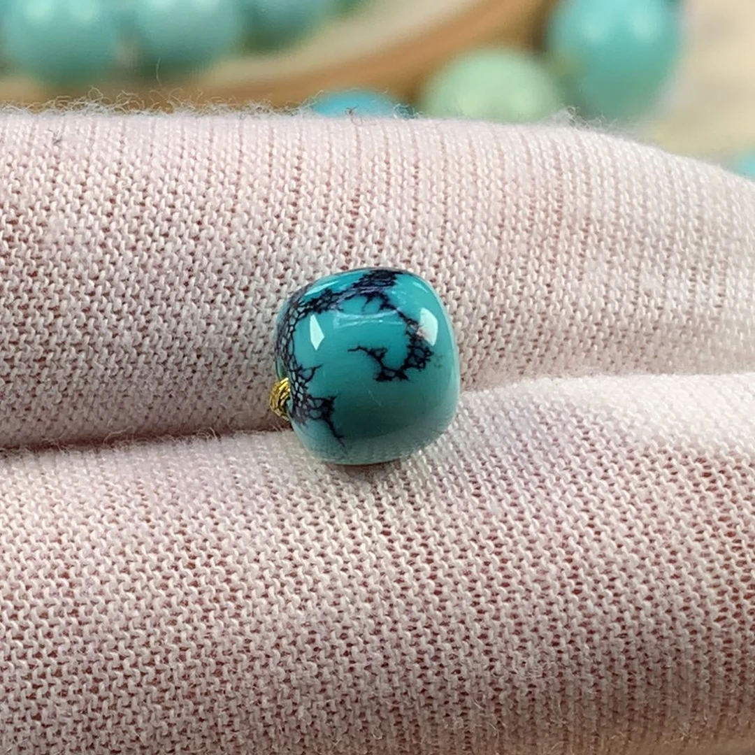 绿松石未镶嵌珠宝奇石9.1毫米