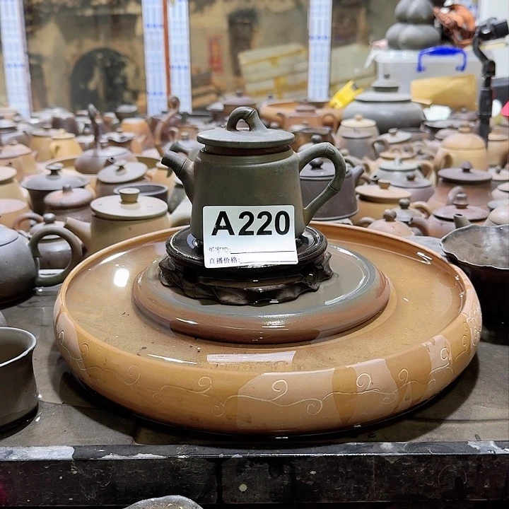 紫砂茶壶柳*柳坭兴陶柴烧