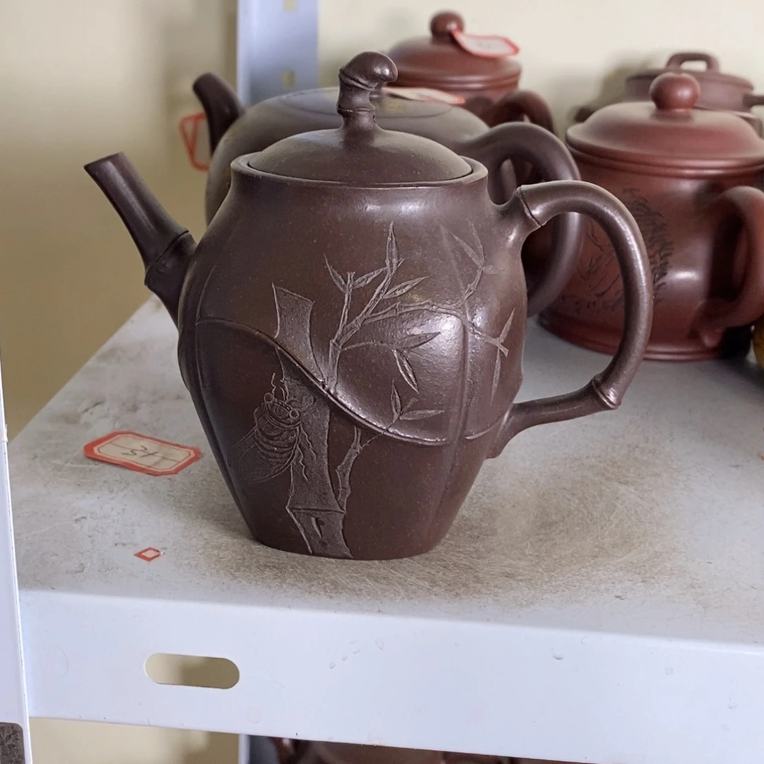 紫砂茶壶原矿手工25